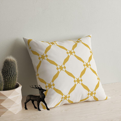 Coussin lavable de qualité supérieure, 50% coton / 50% polyester, rembourrage en silicone, fermeture à glissière dissimulée | Doux, confortable et repassable | Parfait pour la décoration intérieure, le salon et la chambre à coucher