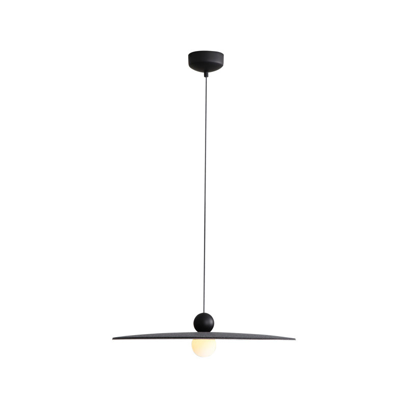 Luminaire suspendu DEL 24 po Meier, Noir