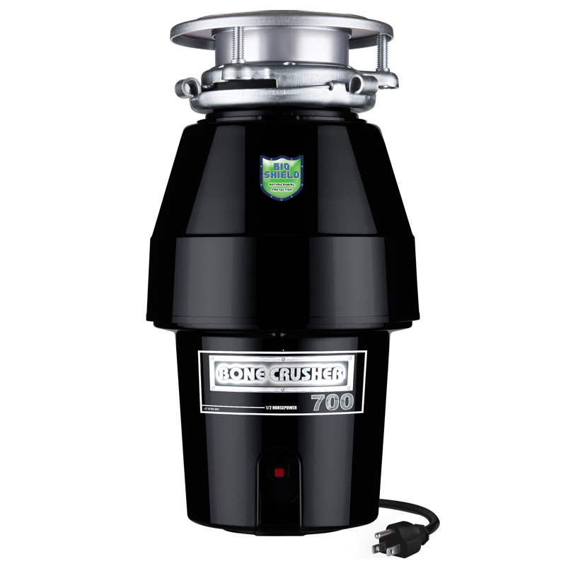1/2 HP Corded Garbage Disposal with Sound Insulation