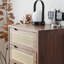 Commode décorative à poignée en rotin-993237203