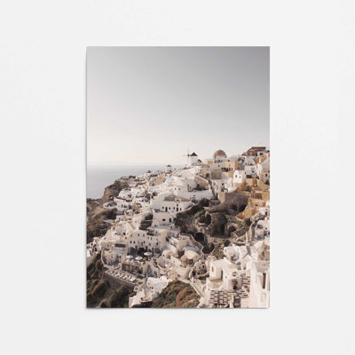Imprimé serein de Santorini