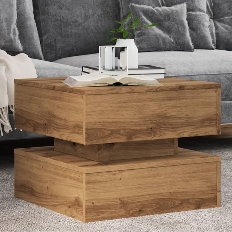 Caylen Block Coffee Table, Artisan Oak