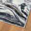 Tapis abstrait rectangulaire en polypropylène tissé à la machine Hannafius-16204631