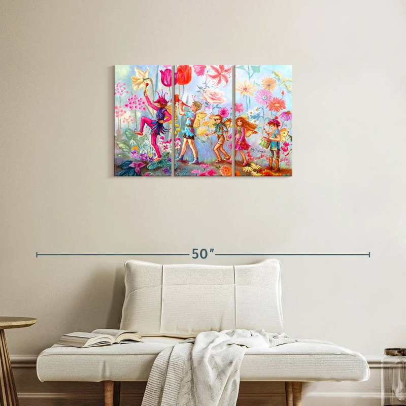 Ashelle Parade Of Flowers, 20" H x 33" W