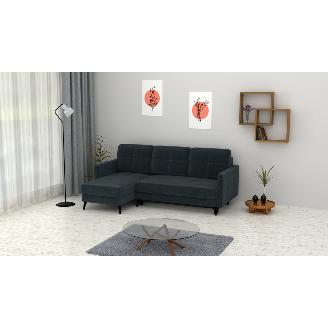 Ecksofa Parrsboro mit Bettfunktion