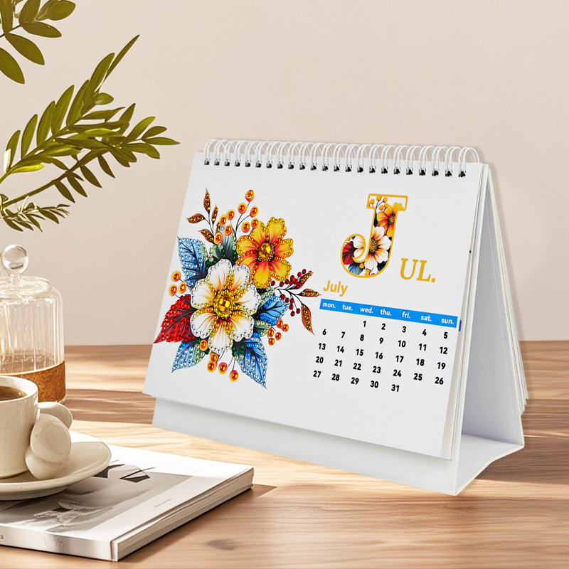 Diamant, calendrier artistique - décoration de maison