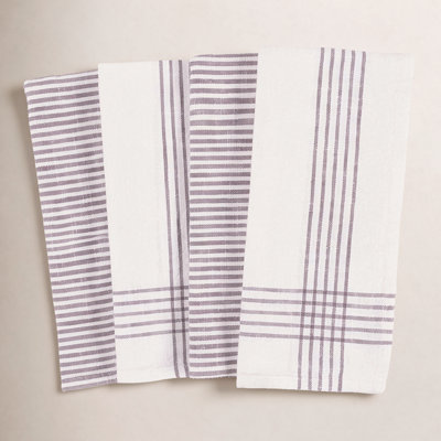 Coverty Cotton Stripe Kitchen Towel Linen Set