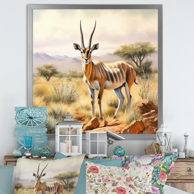 Graceful Antelope IV, reproduction d'art sur toile