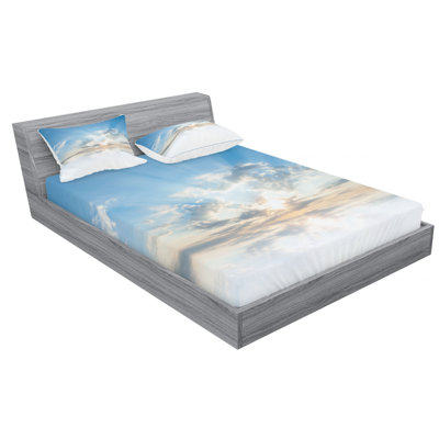 Clouds Microfiber Sheet Set