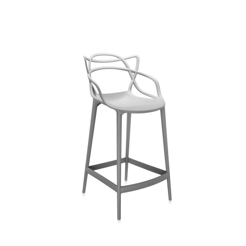 Masters Outdoor Bar Stool, Gray, Counter