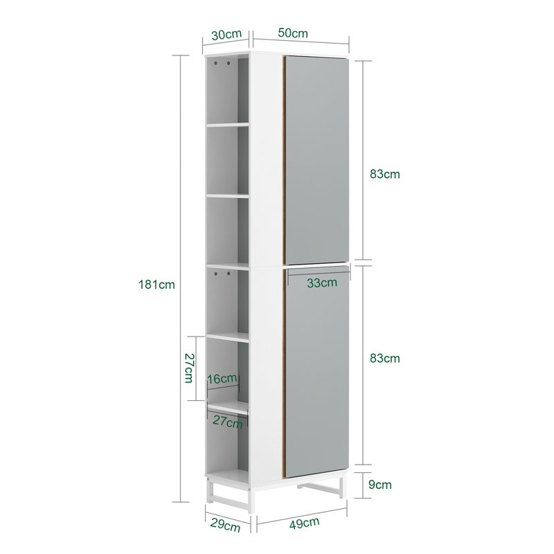 Deo Freestanding Linen Cabinet