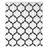 Abstract Transparent Peva Shower Curtain