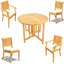 Arbor Outdoor 5 - Piece Teak Dining Set