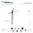Kingston Brass Concord Single-Handle 1-Hole Freestanding Tub Faucet with Hand Shower-11173983