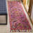 Ferrera Hand-Knotted Wool Purple Area Rug-1569977967