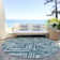 Kmari Washable Geometric Indoor / Outdoor Rug