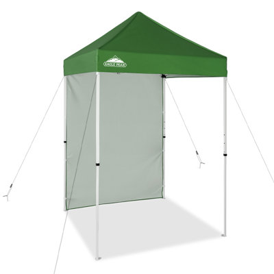 Pop Up Canopies 5 Ft X 5 Ft With One Removable Sunwall