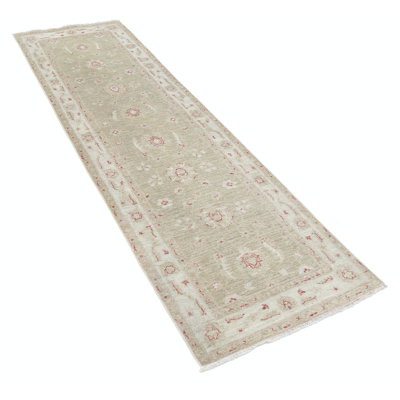 2.5x8.6 ft Hand Knotted Kitchen Runner Rug, Handmade Wool Runner, Corridor Rug, Hallway Runner, Stair Rug