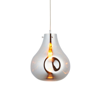 Beni 1 - Light Chrome Sphere Pendant