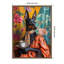 «The Tea Connoisseur Doberman» par Keyshanna, reproduction d'art sur toile encadrée-1372765043