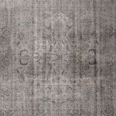 Tapis gris/beige traditionnel Nettey