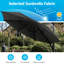 Parasol de patio en porte-à-faux 11 pi-205685396