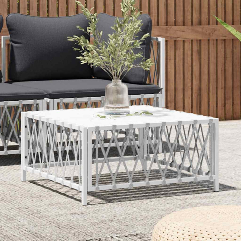 Lissianna Frame End Table, White