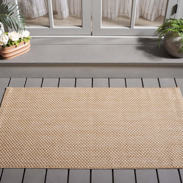 Plummer Geometric Brown/Tan Area Rug
