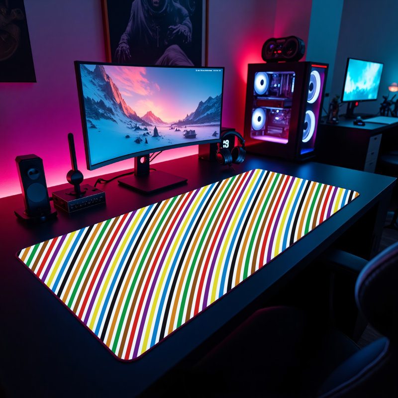 Polyester Desk Pad, 23.6x13.8
