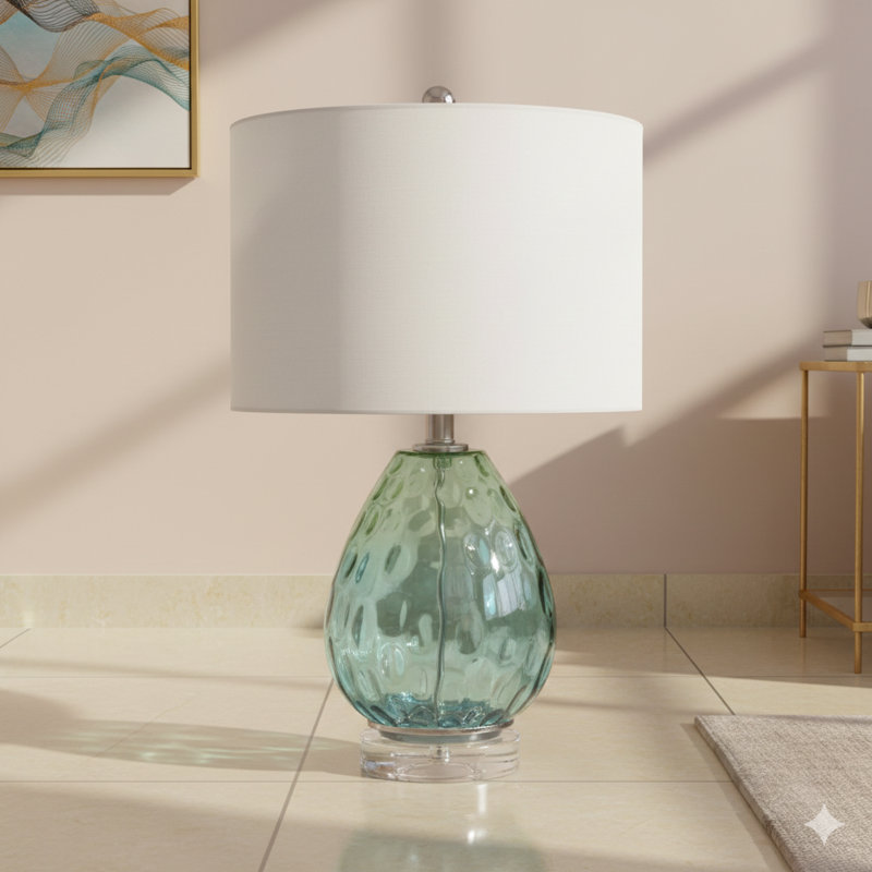 Ombre Glass Table Lamp