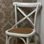 Arnulfo Cross Back Dining Chair, Hand-Finished Distressed Design, Stylish and Comfortable Seating for Any Room-29423221-123105669