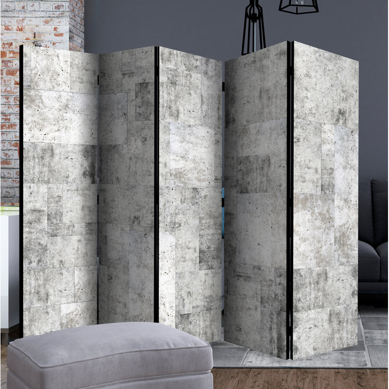 Thomasin 172cm H Folding Room Divider, 5