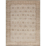 Ottoman Hand Knotted Wool Area Rug