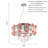 Atousa 5 - Light Dimmable Tiered Chandelier