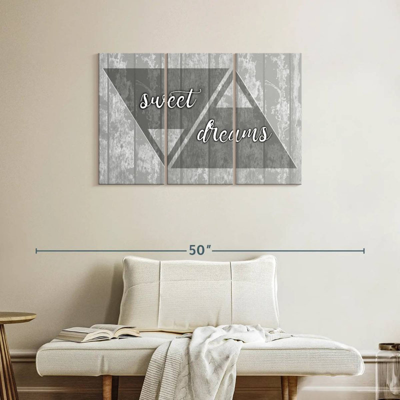 Tergel Dreams & Ambitions Quote, 24" H x 38" W
