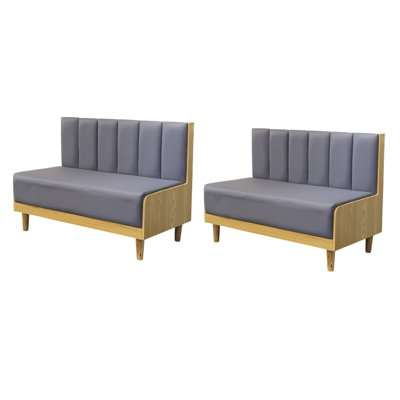 Banc rembourré en similicuir
