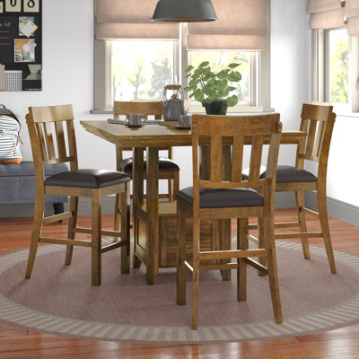 Rebecca 4 - Person Extendable Four Leg Dining Set