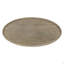 Table basse ovale avec tablette