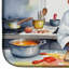 Tapis de vaisselle Vizsla The Chef