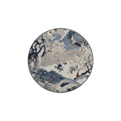 Machine Washable Gray Area Rug