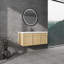 Meuble-lavabo mural avec lavabo en résine
