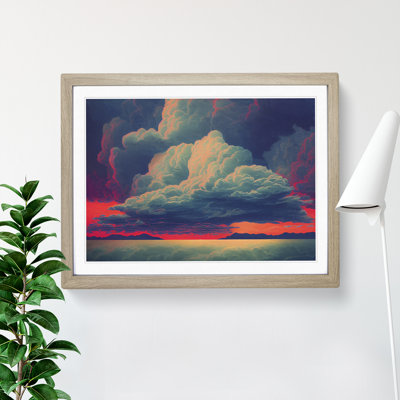 Clouds at Sunset Vol.1 - Framed Print
