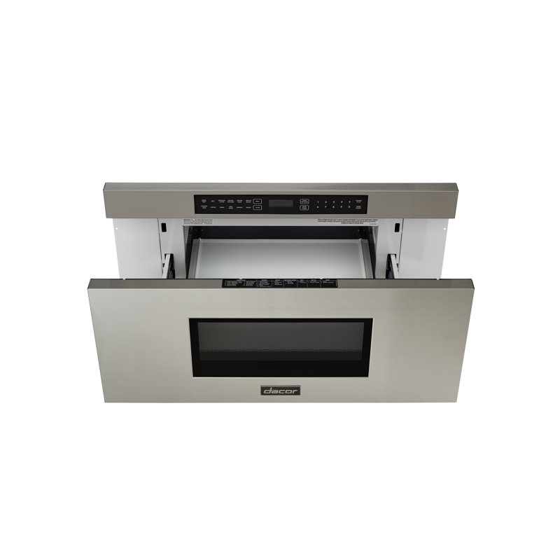 30" Microwave Oven Drawer, Silver Stainless