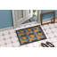Tapis d'entrée antidérapant Adrienn Halloween Jack-O-Lantern-38445257