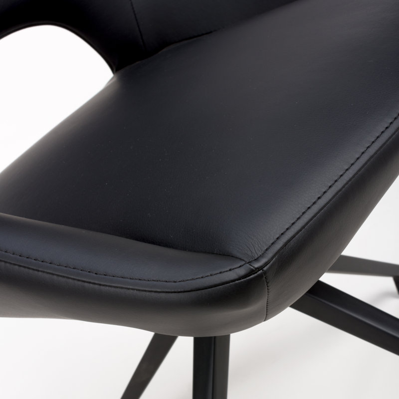 Lexilynn Upholstered Dining Chair, Black