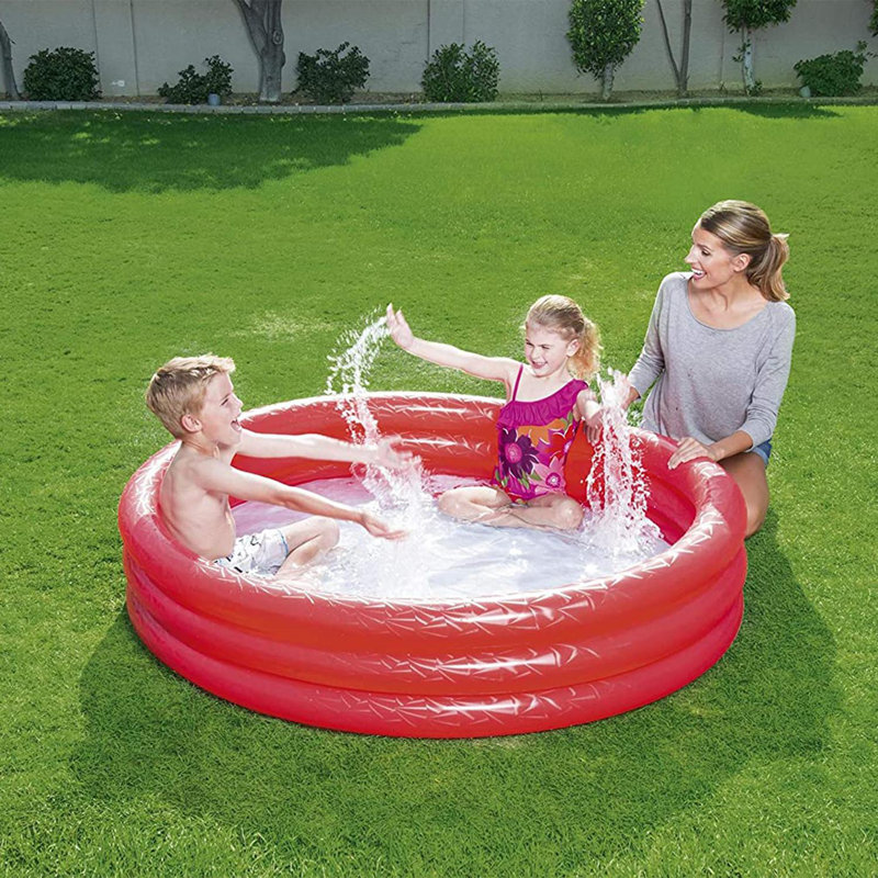 Gabi Plastic Round Kiddie Pool 30cm H x 152cm W x 152cm L