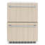 ZLINE Autograph Edition 24 In. Touchstone Refrigerator Drawer in Black Matte and Gold-676164377