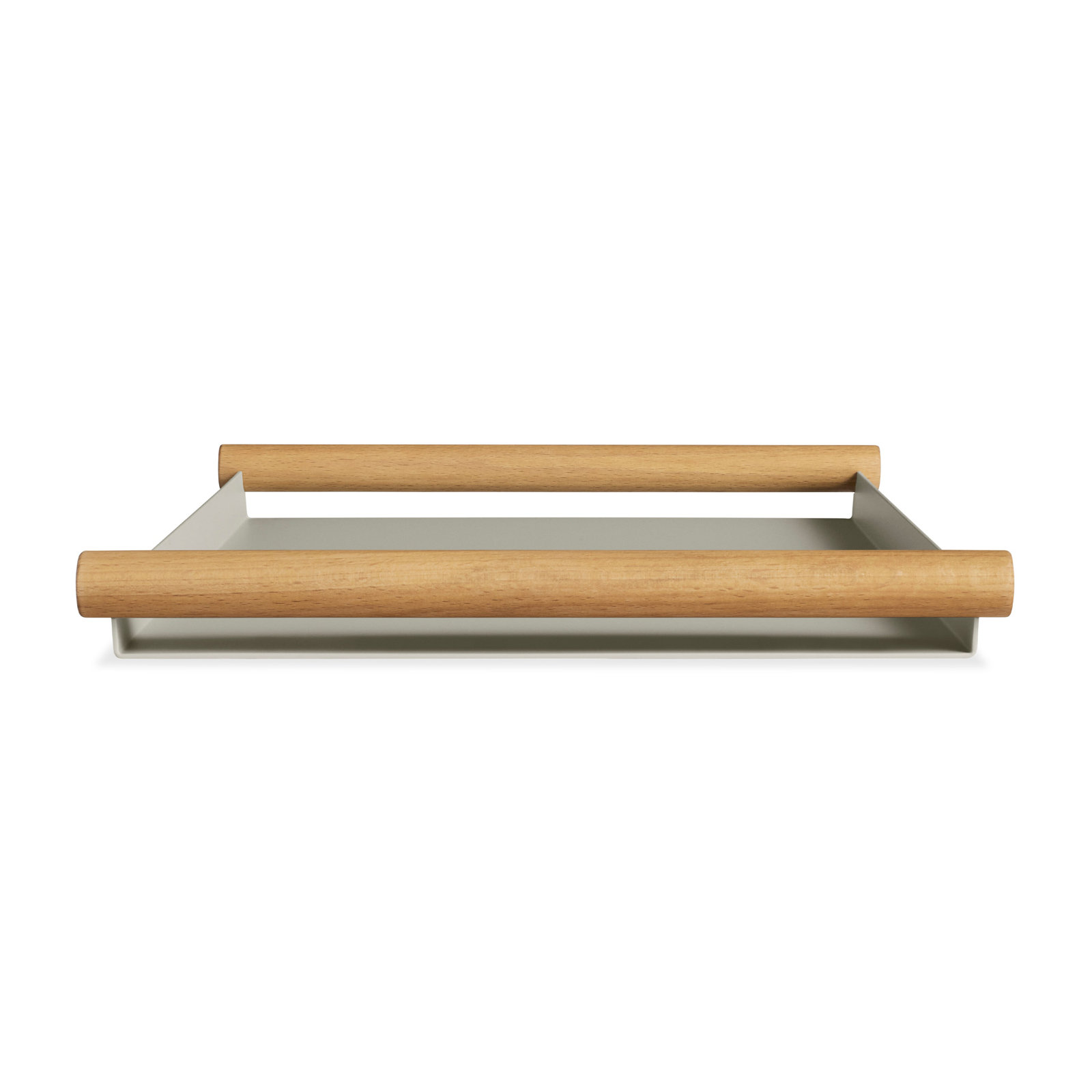 Estate Decorative Tray, Putty/Beech