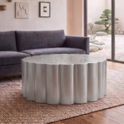 Table basse Jaclynn argent