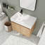 Friedhilde 29.97'' Single Bathroom Vanity with Resin Top